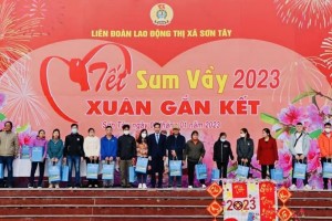 HỆ THỐNG XE MÁY DUNG VƯỢNG HÂN HẠNH ĐƯỢC ĐỒNG HÀNH CÙNG CHƯƠNG TRÌNH “TẾT SUM VẦY – XUÂN GẮN KẾT 2023” CHO CÔNG NHÂN VIÊN CHỨC LAO ĐỘNG CÓ HOÀN CẢNH KHÓ KHĂN